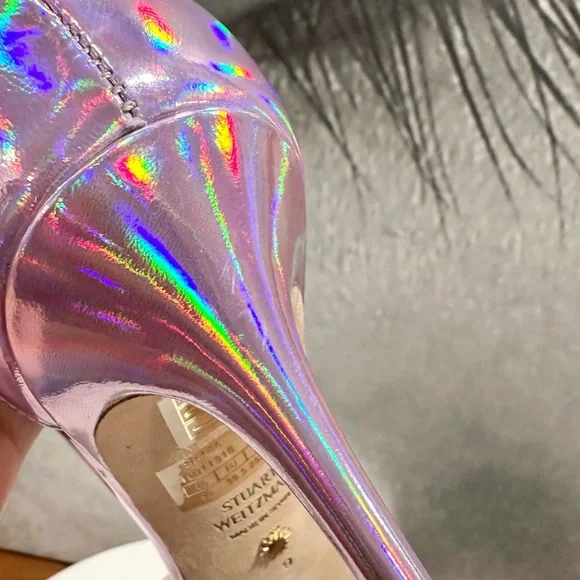 🌹STUART WEITZMAN🌹 Nudistcurve Ankle Strap Sandal Size: 9 - Picture 10 of 12